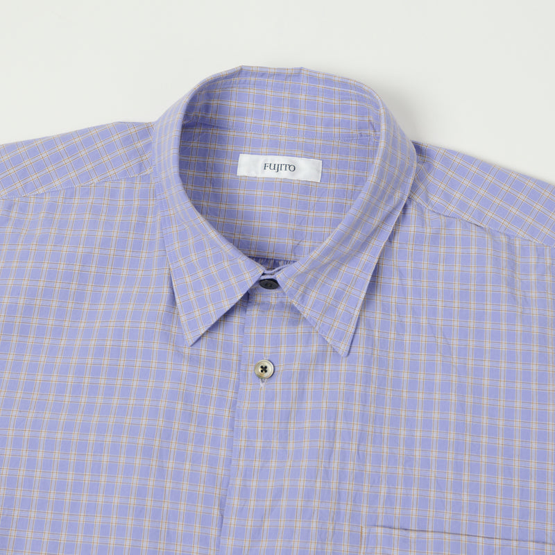 Fujito BS Shirt - Lavender Check