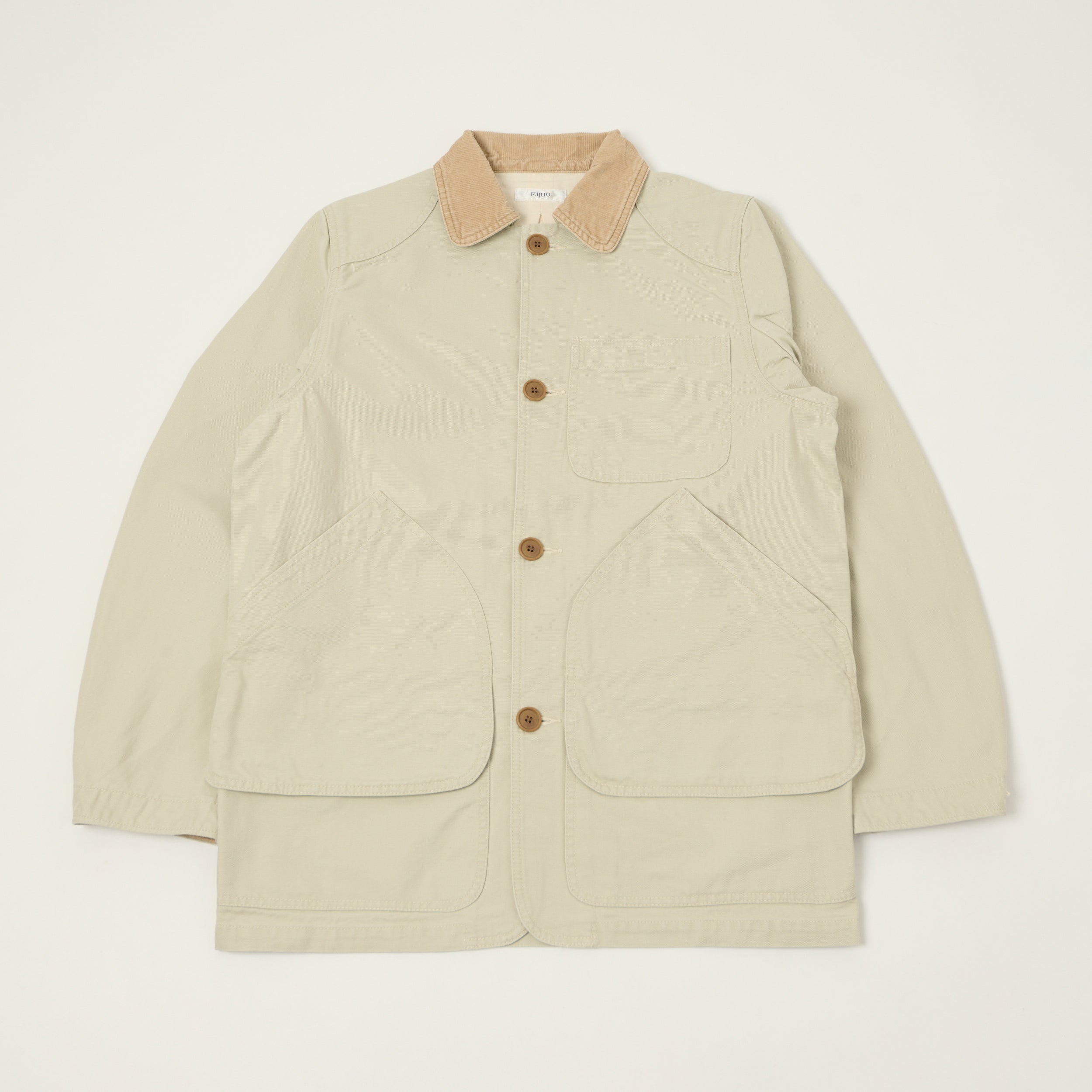 Fujito Duck Canvas Hunting Jacket - Light Beige – SON OF A STAG