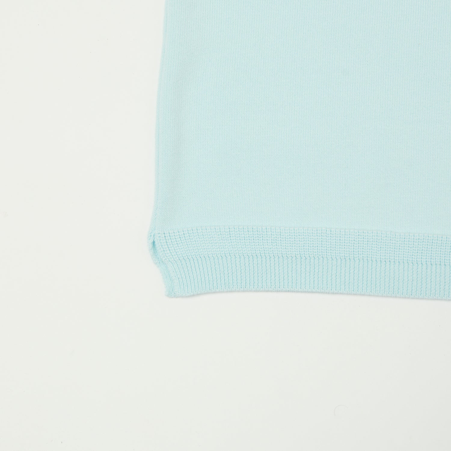 Fujito 'Easy' Solid Collar Knit Polo - Sax