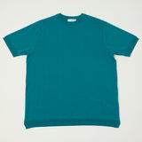 Fujito Knit Crew Neck T-Shirt - Emerald