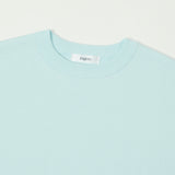 Fujito Knit Crew Neck T-Shirt - Sax