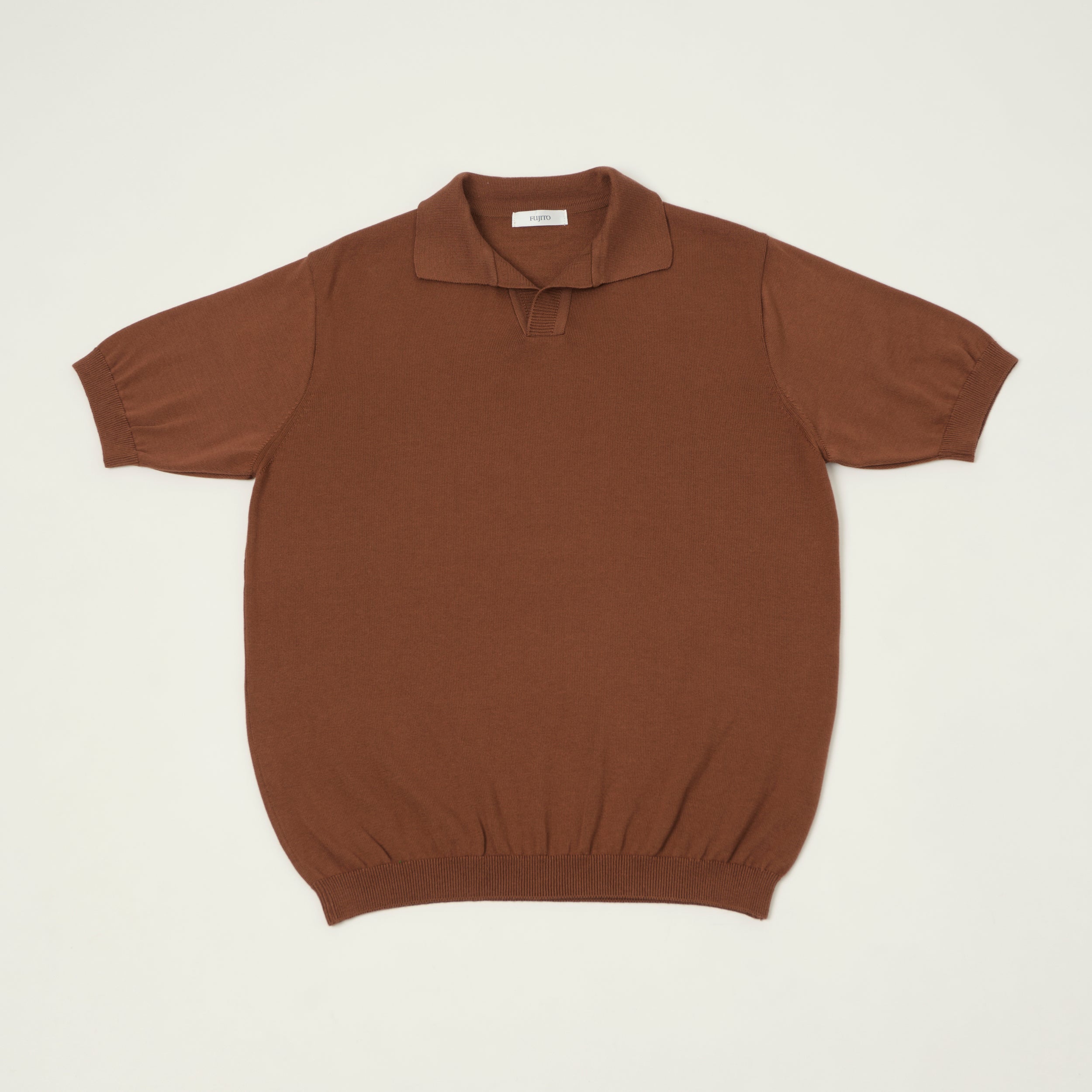 Beams Plus Washi Short Sleeve Knit Polo Shirt - Black – SON OF A STAG