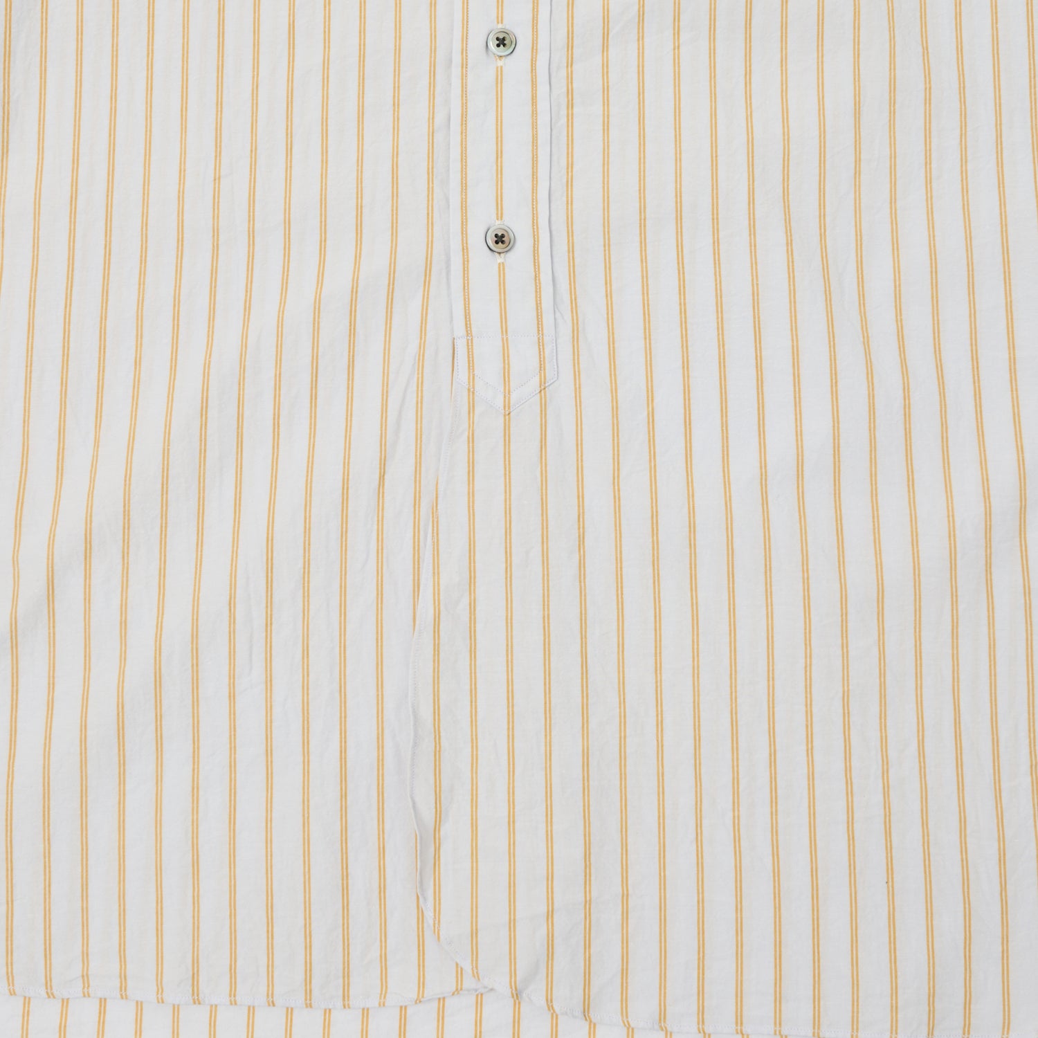 Fujito Officer Shirt - Orange Stripe