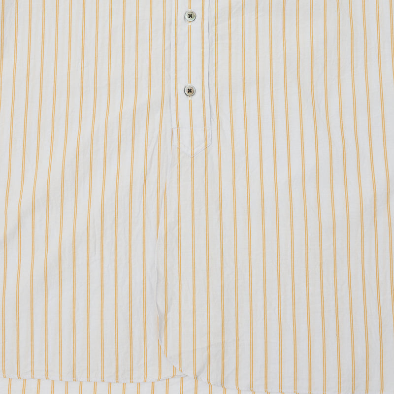 Fujito Officer Shirt - Orange Stripe