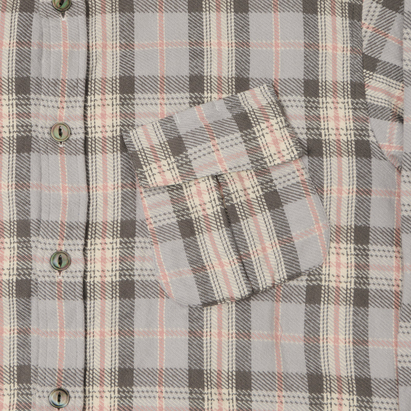 Fujito Fatigue Pocket Plaid Shirt - Pink
