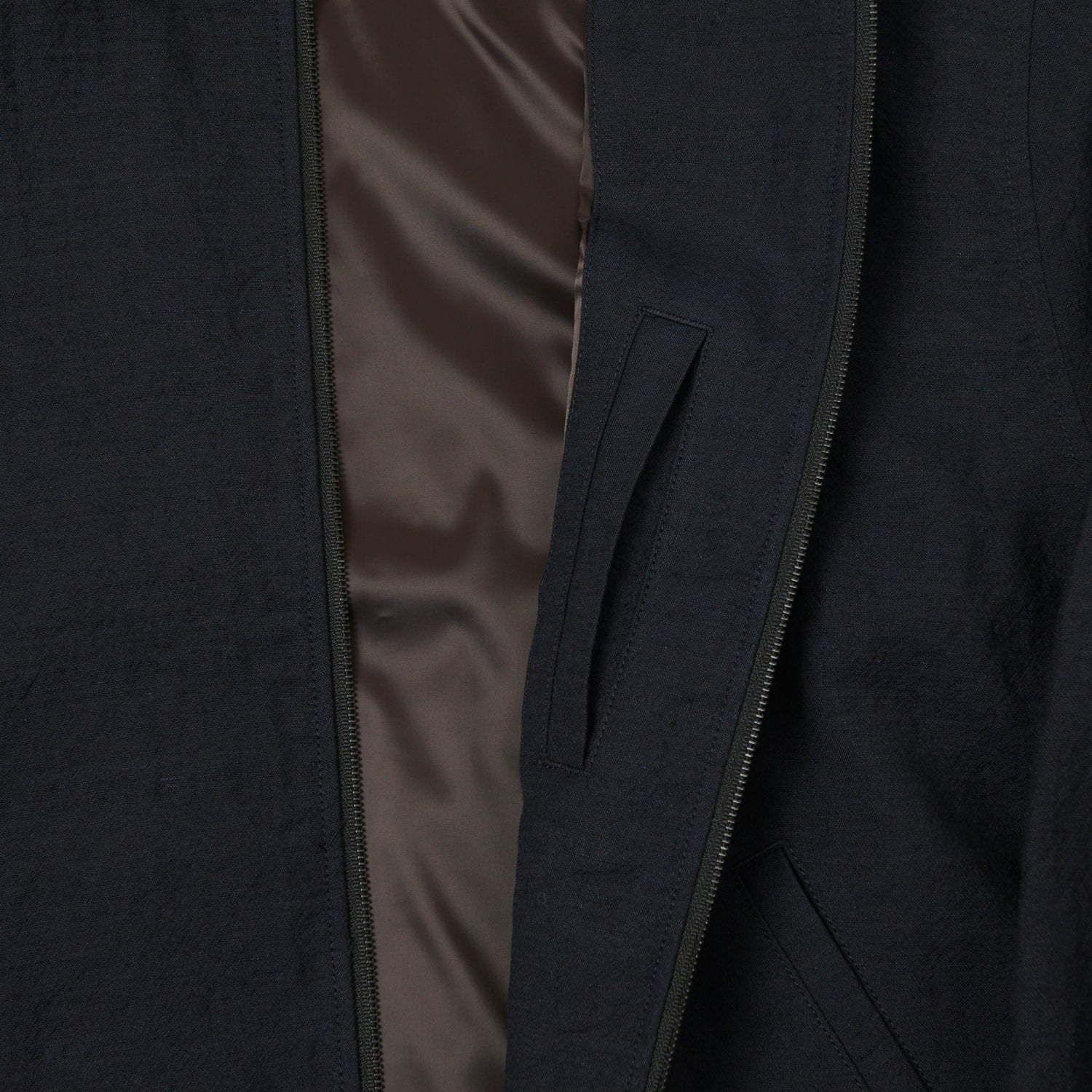 Fujito Zip Up Blouson - Dark Navy