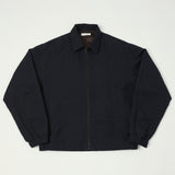 Fujito Zip Up Blouson - Dark Navy