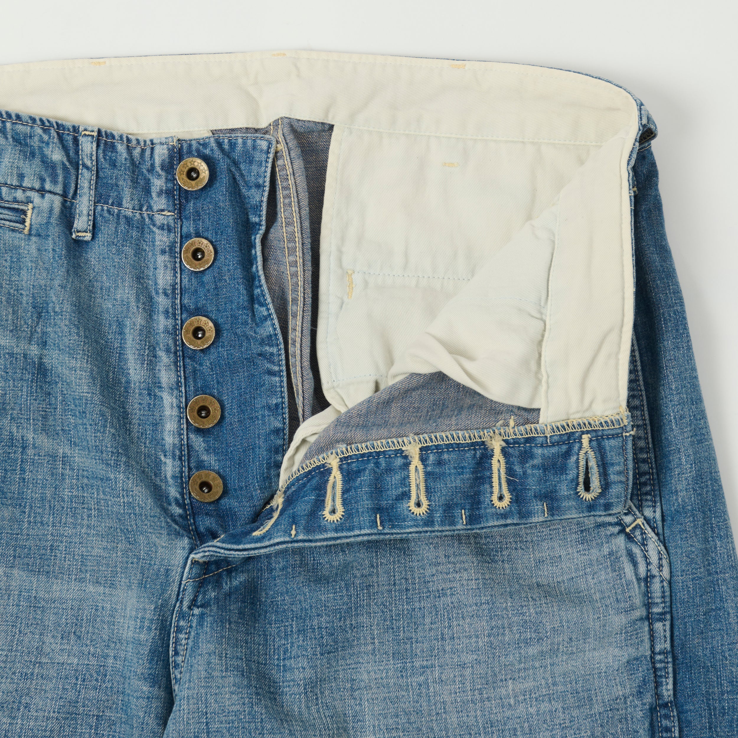 FULLCOUNT 1201 10.5oz Denim Trouser - Heavy Wash