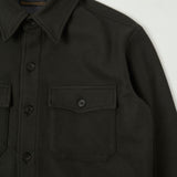 Full Count 4088S Heavy Wool CPO Shirt - Black