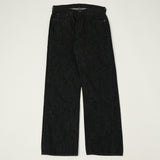 Full Count 0105SS 'Super Smooth' 11.5oz Wide Straight Jean - Black One Wash