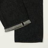 Full Count 0105SS 'Super Smooth' 11.5oz Wide Straight Jean - Black One Wash