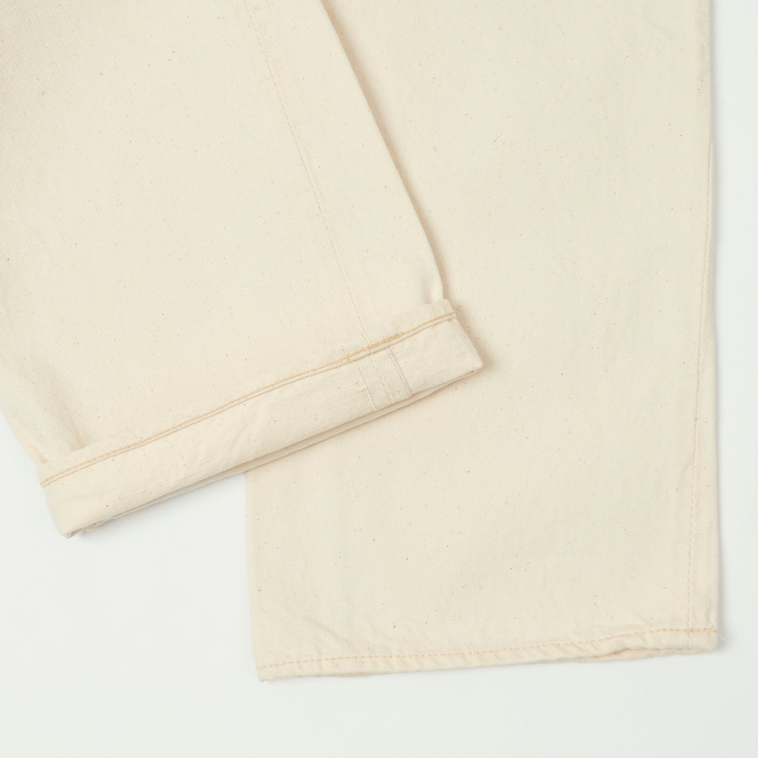 FULLCOUNT 0105 13.7oz Wide Straight Jean - Ecru One Wash