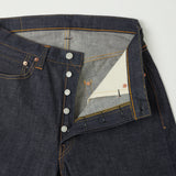 Full Count 0105 13.7oz 'Plain Pocket' Loose Straight Jean - Raw