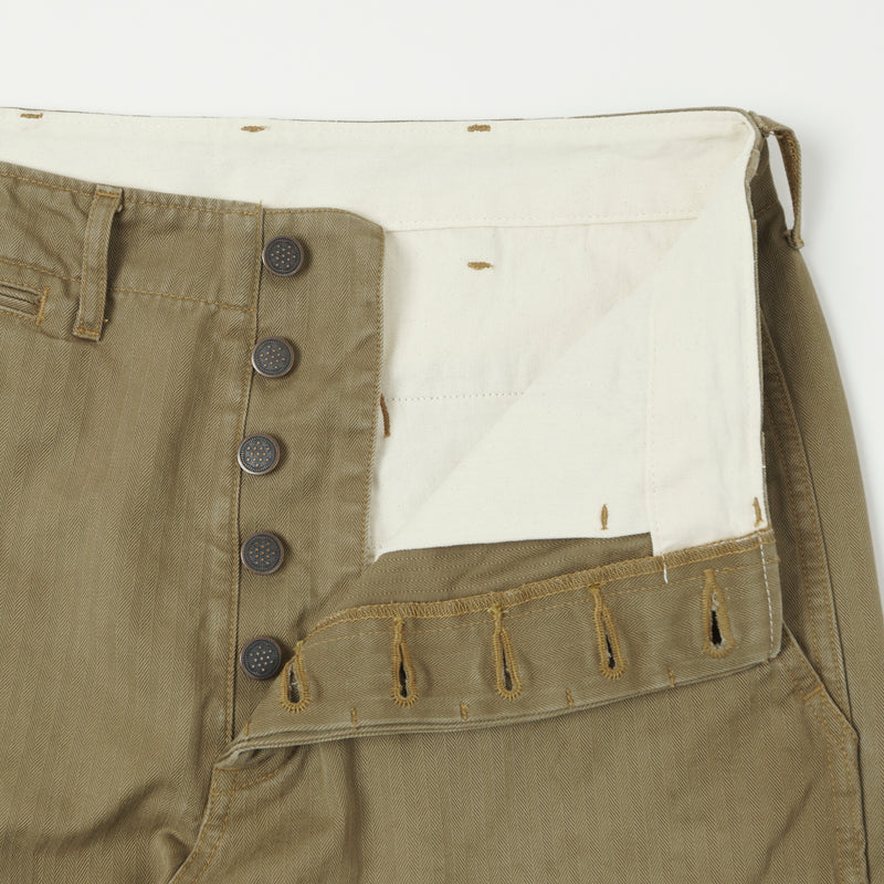 Full Count 1201-24B HBT U.S. Army Chino - Khaki