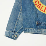 Full Count 2107HA Patched Type I Denim Jacket - 'Dartford' Wash