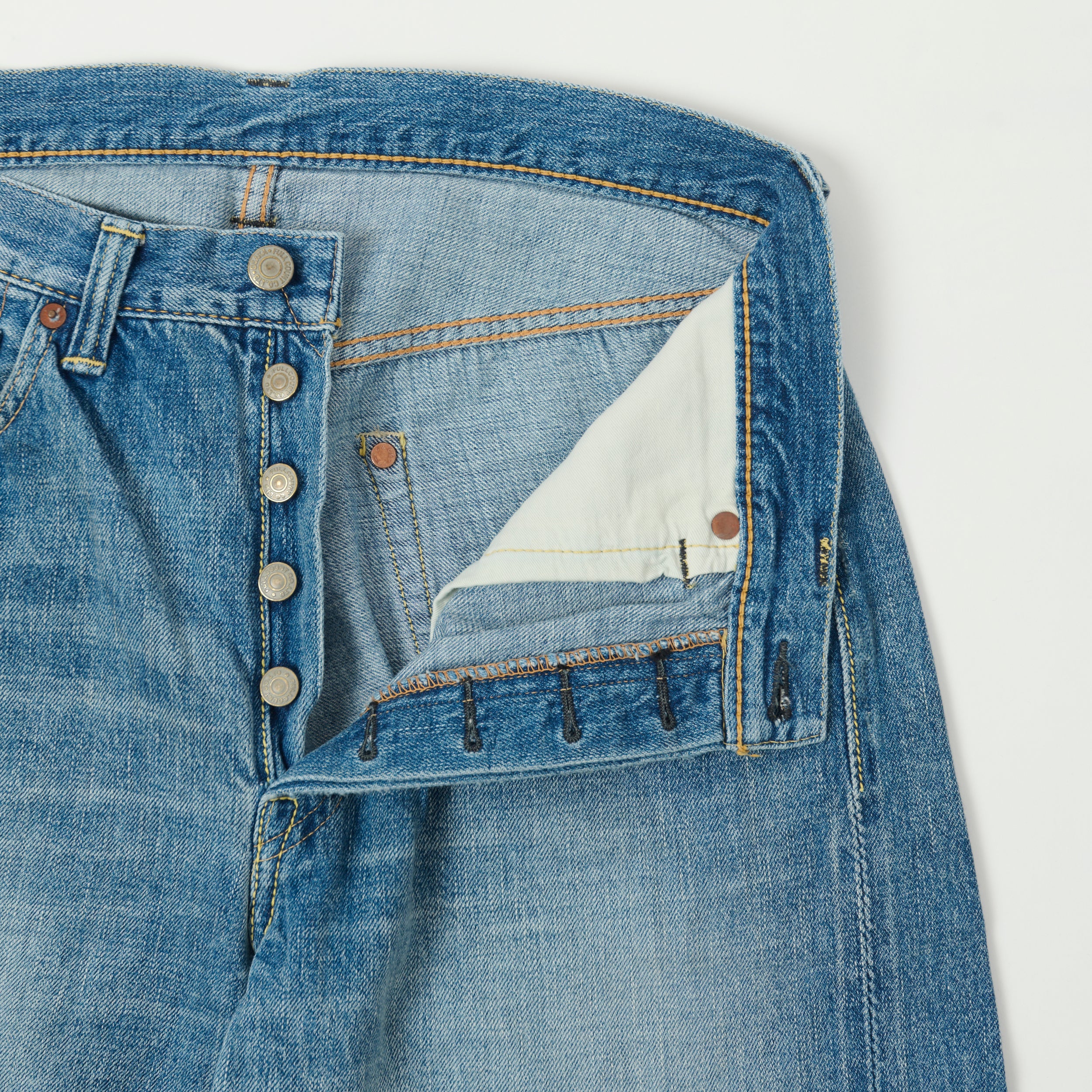 FULLCOUNT 1101SS 'Super Smooth' 11.5oz Loose Straight Jean - 'Dartford' Wash