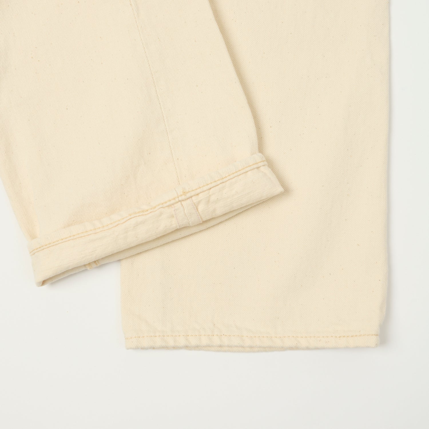 FULLCOUNT 1101 13.7oz Loose Straight Jean - Ecru One Wash