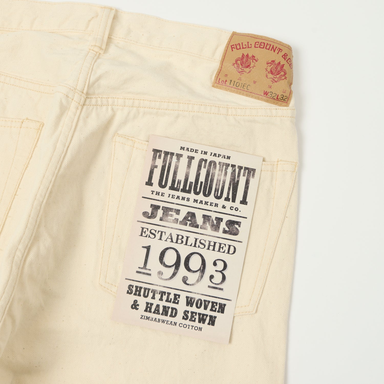 FULLCOUNT フルカウント 旧型モデル lot.1101 W33 【直営】【正規取扱
