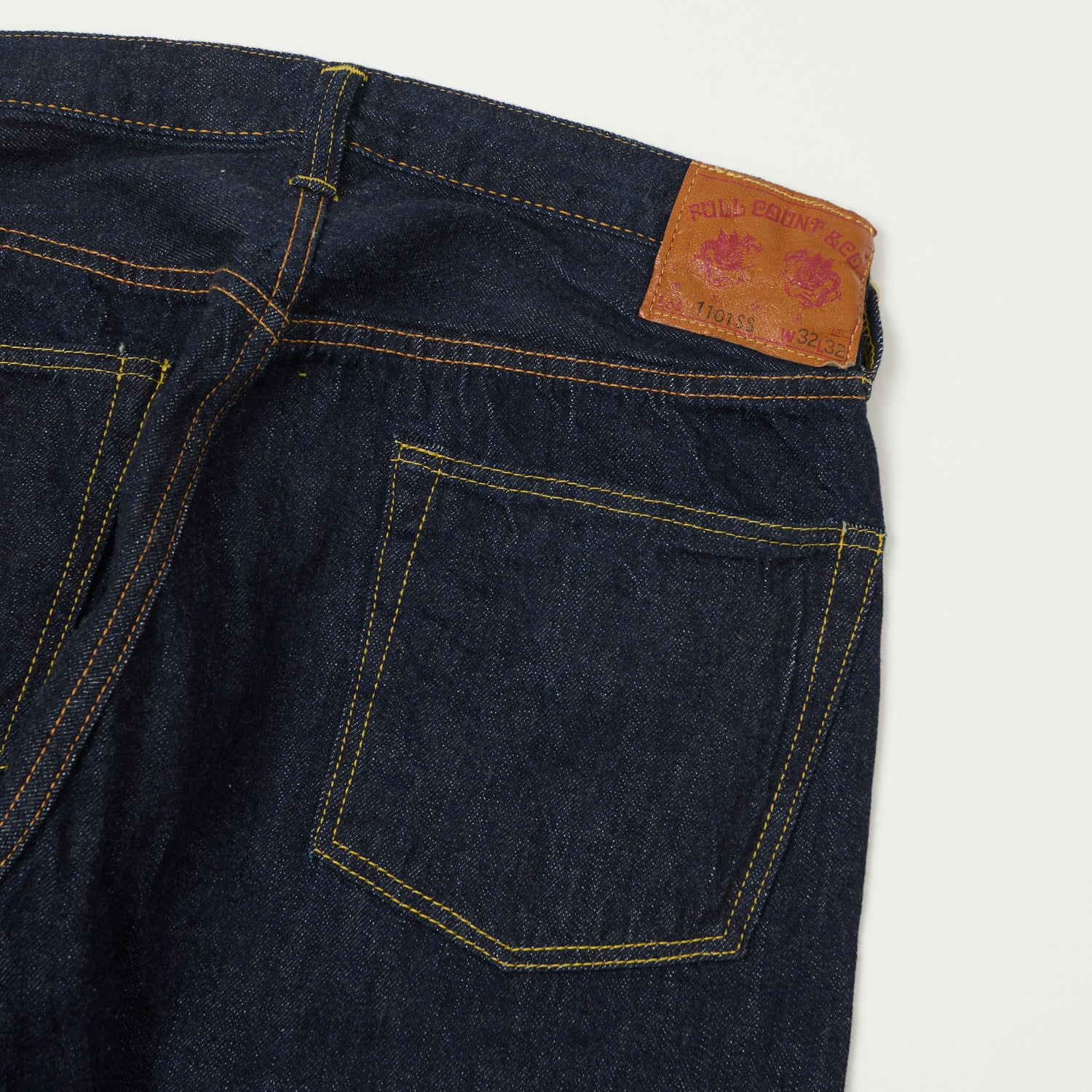 FULLCOUNT 1101SS 'Super Smooth' 11.5oz Loose Straight Jean - One