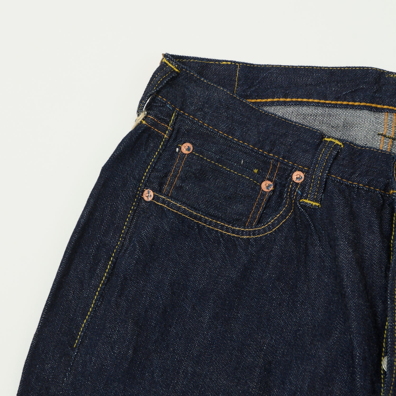 FULLCOUNT 1101SS 'Super Smooth' 11.5oz Loose Straight Jean - One