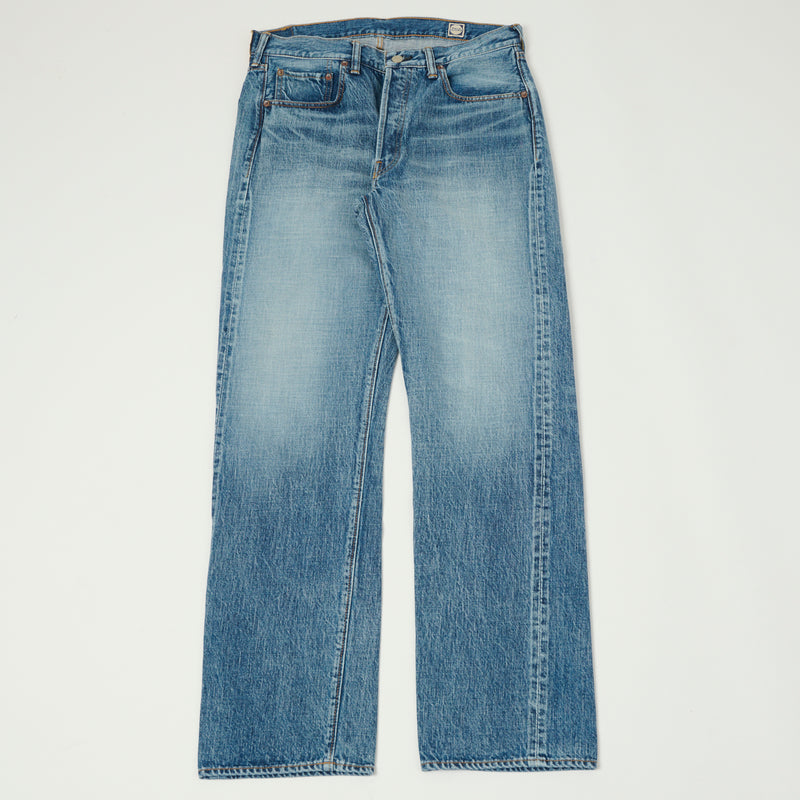 Full Count 1102-EB 13.7oz Regular Straight Jean - 'Eastbourne' Fade