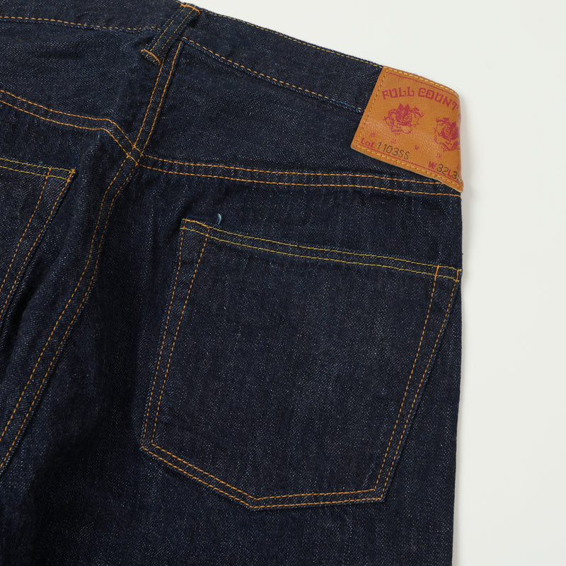 Full Count 1103SSW 11.5oz 'Super Smooth' Clean Straight Jean - One Wash