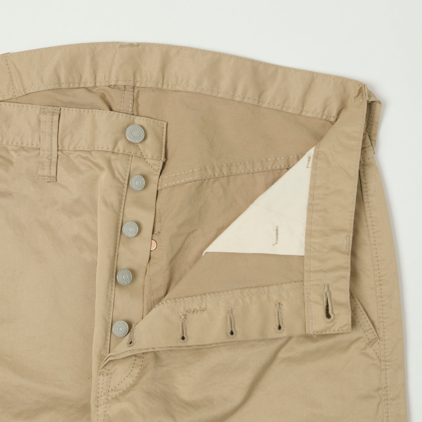 Full Count 1121-25 Burberry Twill 'Duke II' Jean - Beige