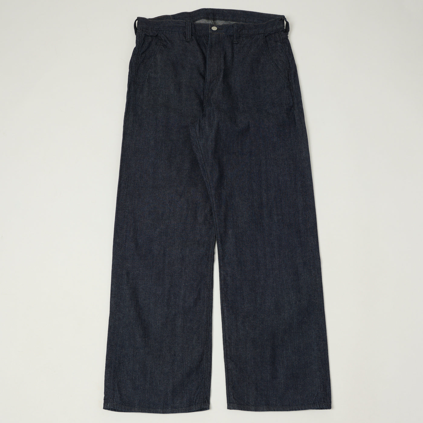 FULLCOUNT 1121 'Duke II' A.M.Co. Denim Wide Straight Jean - One Wash