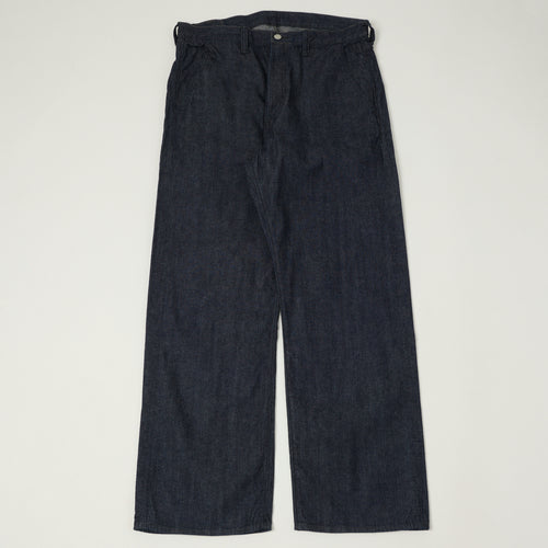 FULLCOUNT 1121 'Duke II' A.M.Co. Denim Wide Straight Jean - One Wash