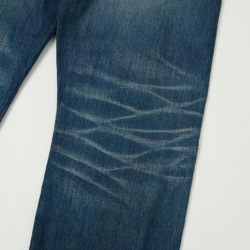 Full Count 1121HW-4 'Duke II' Heavy Wash - Indigo Blue