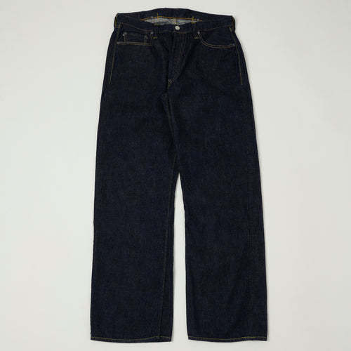 FULLCOUNT 1126 '1937 Model' 11.5oz Wide Straight Jeans - One Wash