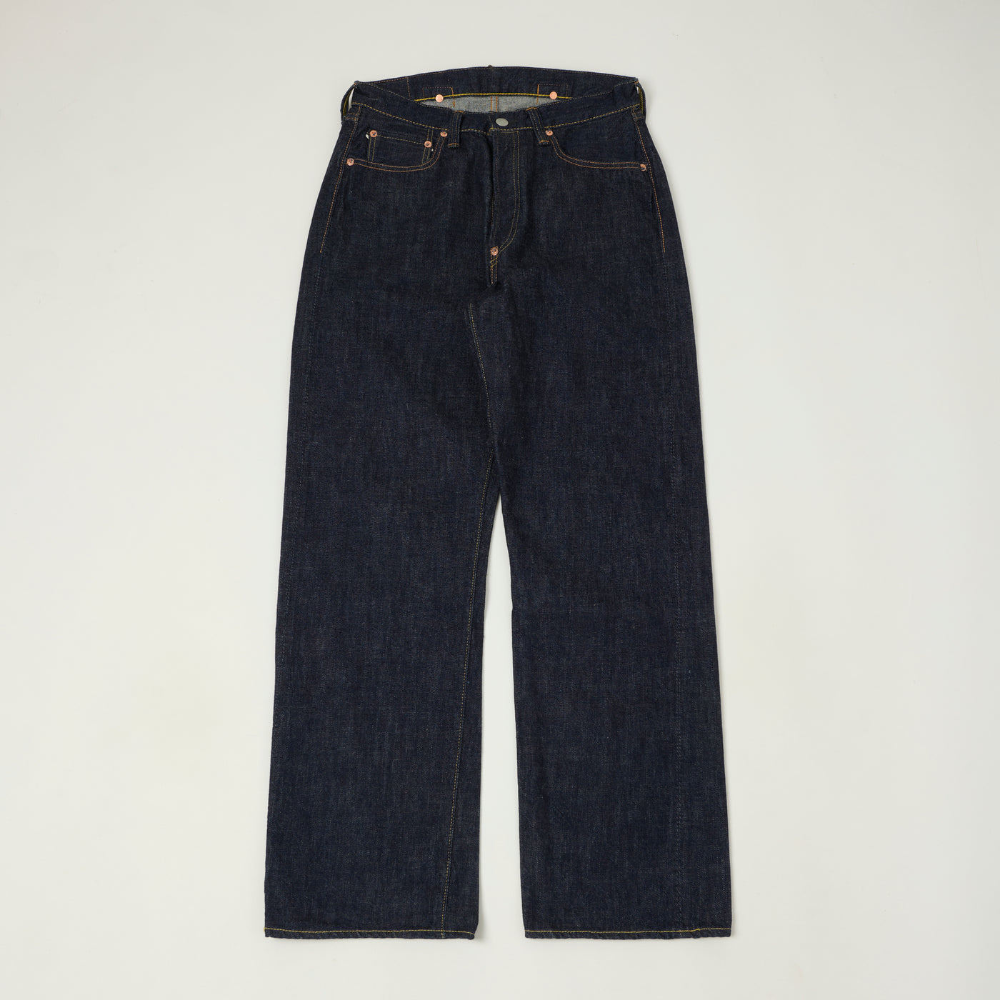 FULLCOUNT 1136 '1937 Model' Wide Straight Jean - One Wash