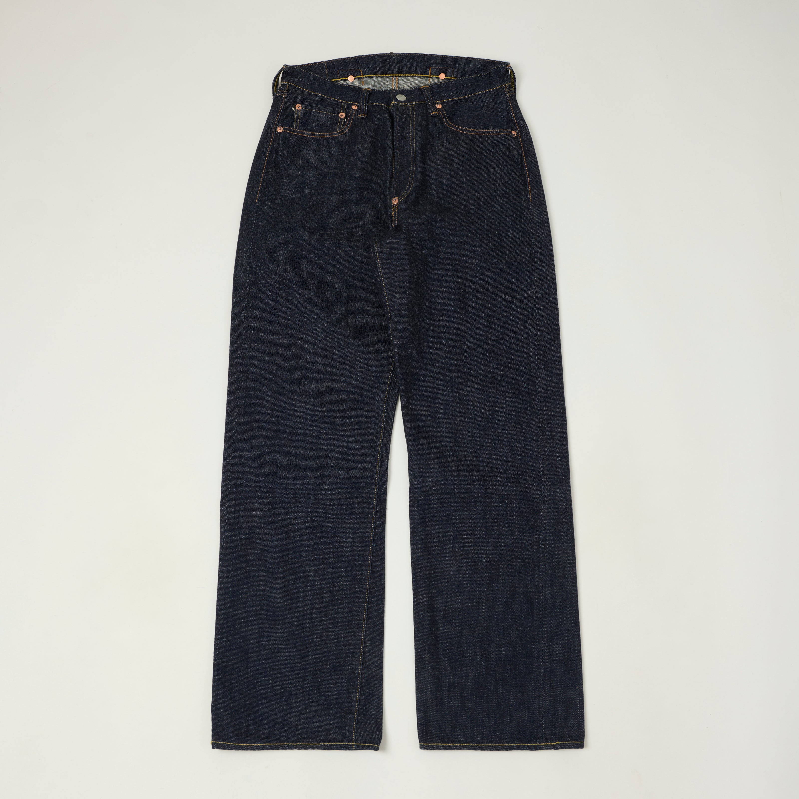 FULLCOUNT 1136 '1937 Model' Wide Straight Jean - One Wash