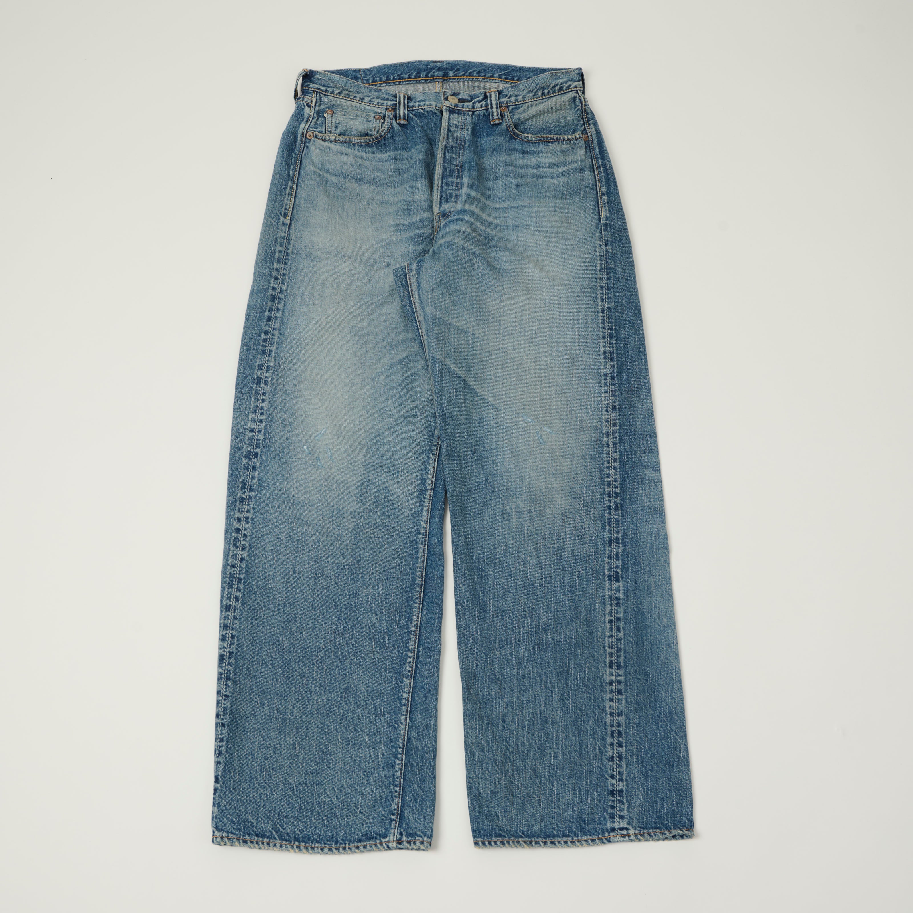 FULLCOUNT 1137 Duke III Extra Wide Straight Jean - Dartford Wash