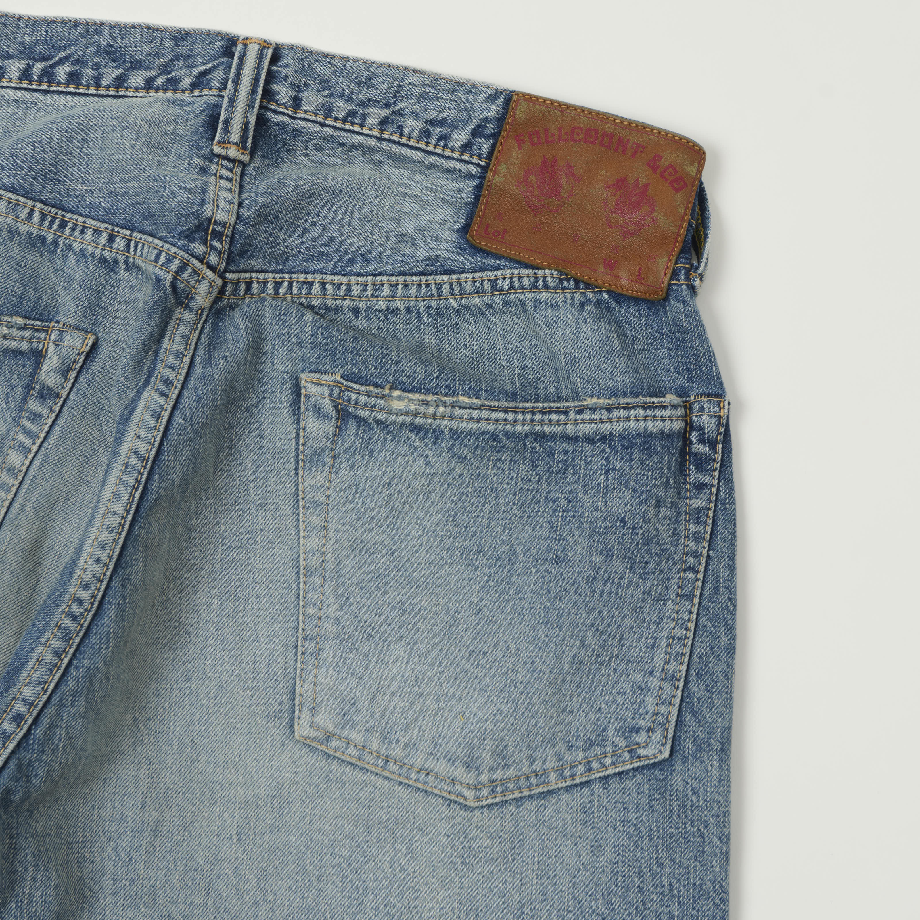 FULLCOUNT 1137 Duke III Extra Wide Straight Jean - Dartford Wash