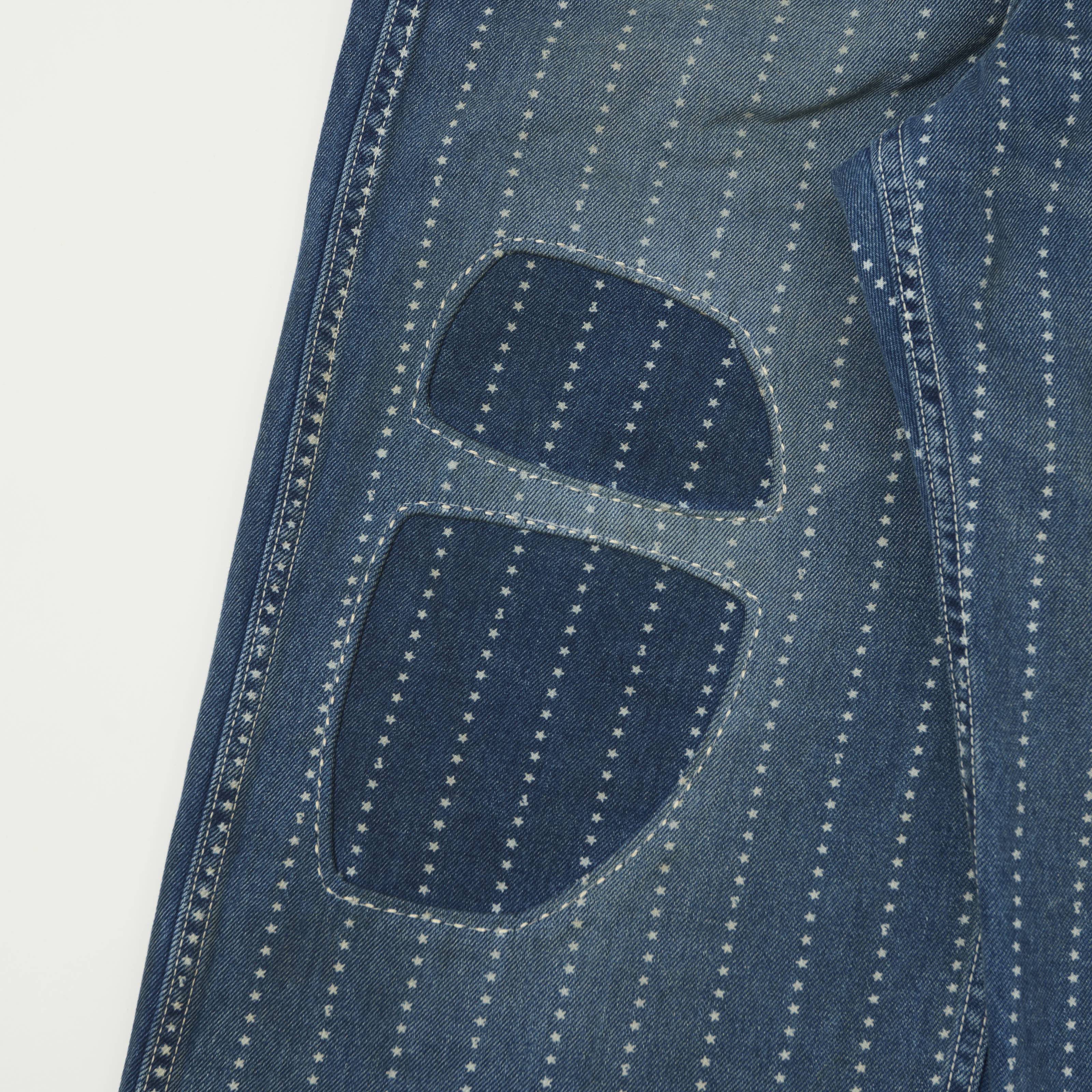 FULLCOUNT 1138 Star Wabash Workers Pants - Heavy Wash