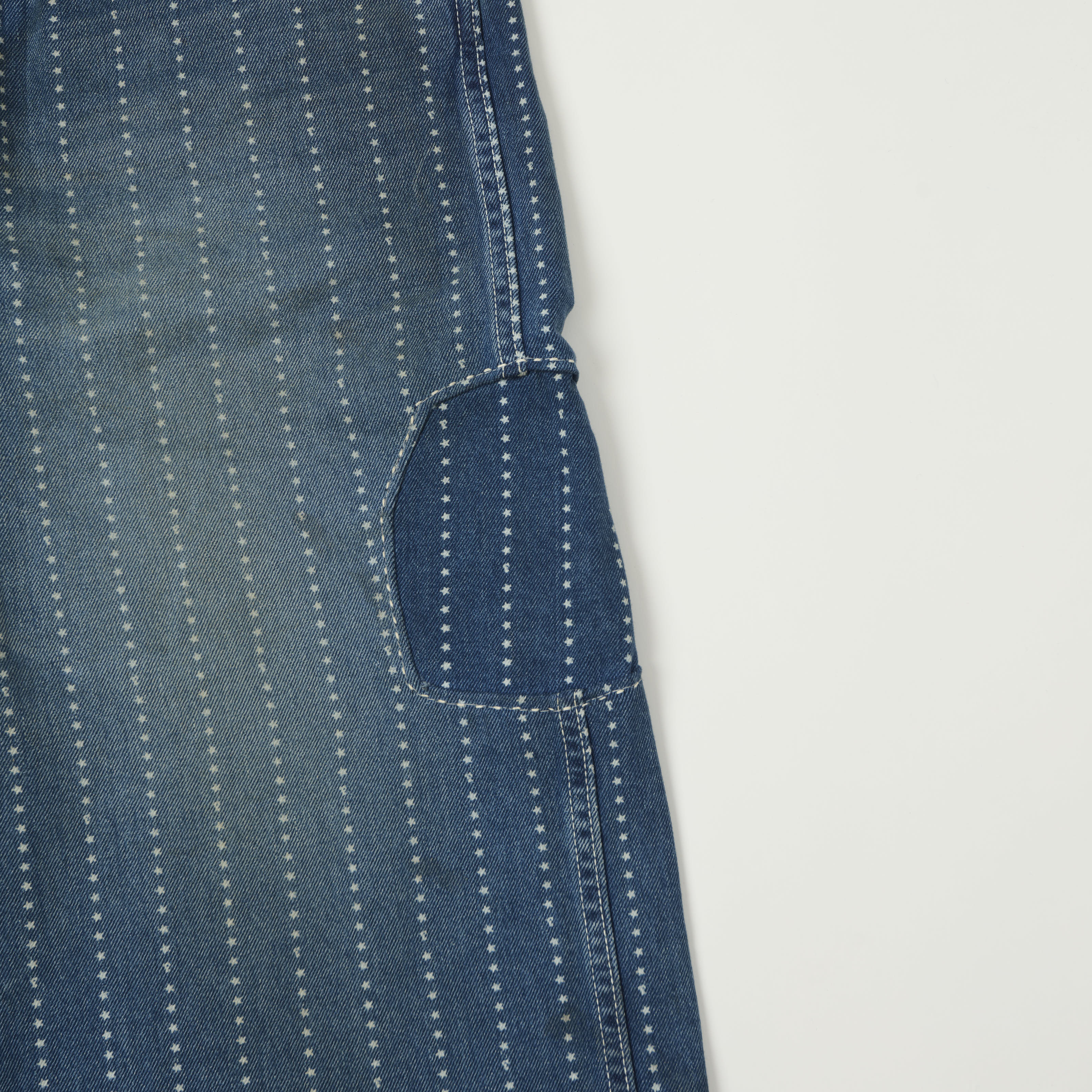 FULLCOUNT 1138 Star Wabash Workers Pants - Heavy Wash