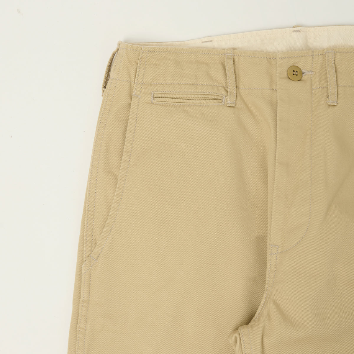 FULLCOUNT 1153 '41 Khaki' U.S Army Tapered Chino - Khaki