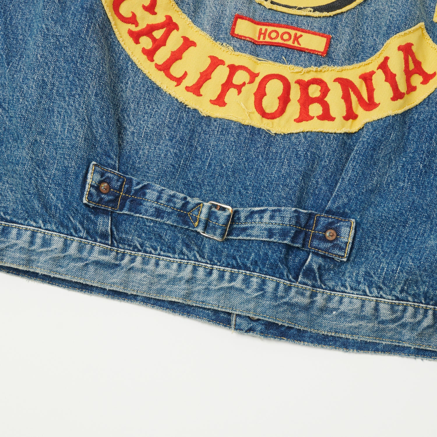 FULLCOUNT 2107HA Patched 13.7oz Type I Denim Jacket - 'Dartford' Wash