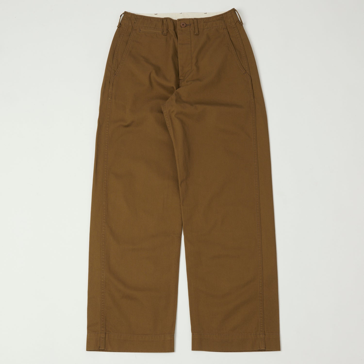 FULLCOUNT 1201 U.S. Army Combat Chino - Brown