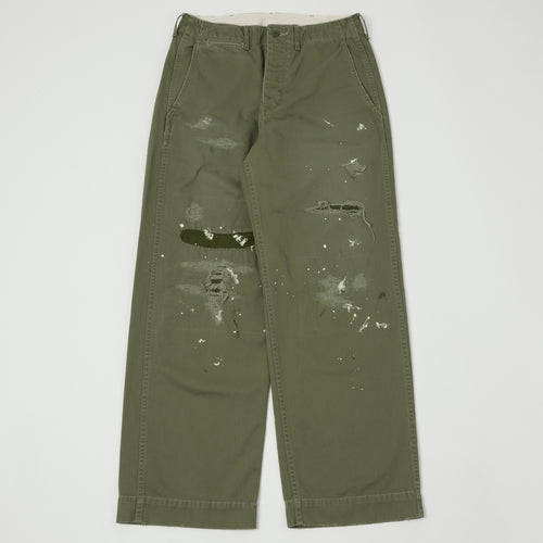 FULLCOUNT 1201 U.S Army Chino 41 Khaki 'Freedom Fighter' - Sage Green