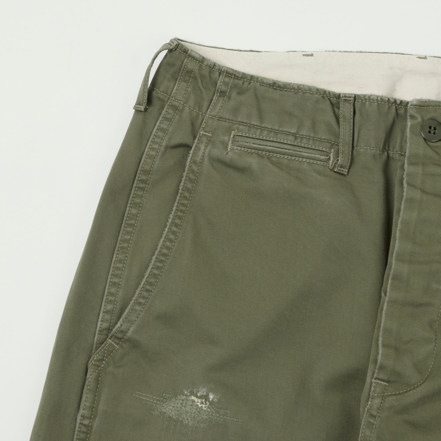 FULLCOUNT 1201 U.S Army Chino 41 Khaki 'Freedom Fighter' - Sage Green