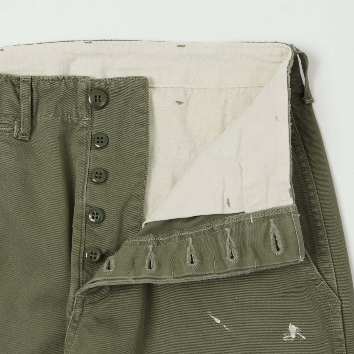 FULLCOUNT 1201 U.S Army Chino 41 Khaki 'Freedom Fighter' - Sage Green