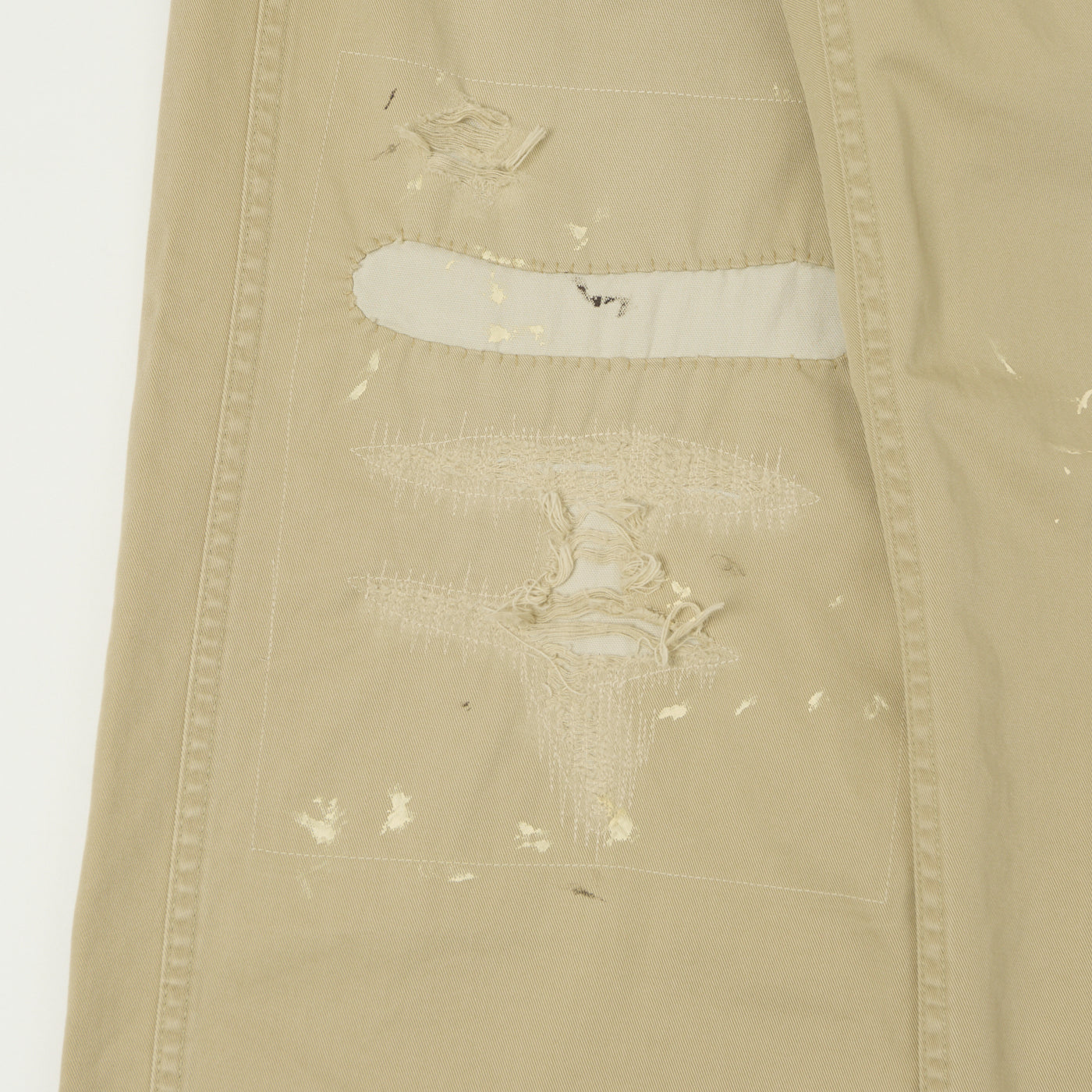 Ginn.【 SUBCULTURE 】41KHAKI CHINO Fullcount US Army 41 Chino Khaki - Brown Beige – Standard