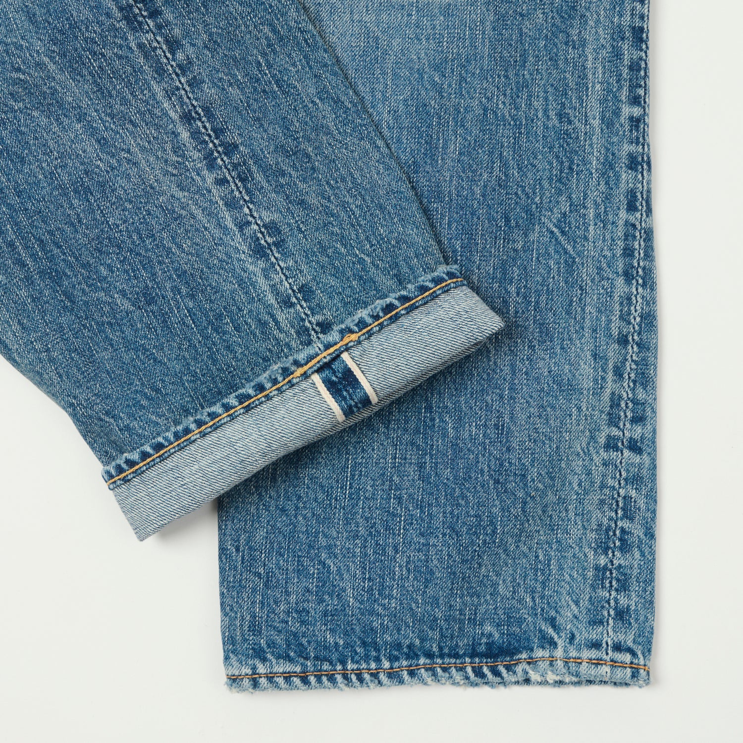 FULLCOUNT 1103 13.7oz Clean Straight Jean - 'Dartford' Wash