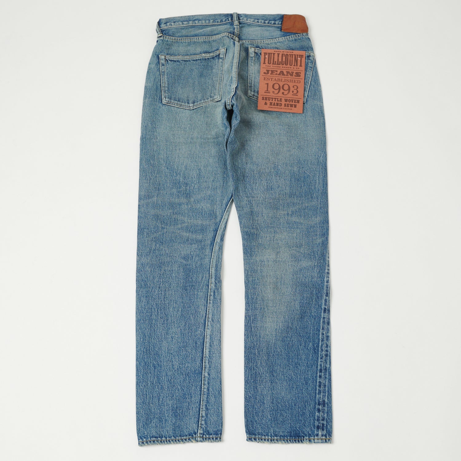 FULLCOUNT 1110 13.7oz Slim Tapered Jean - 'Dartford' Wash