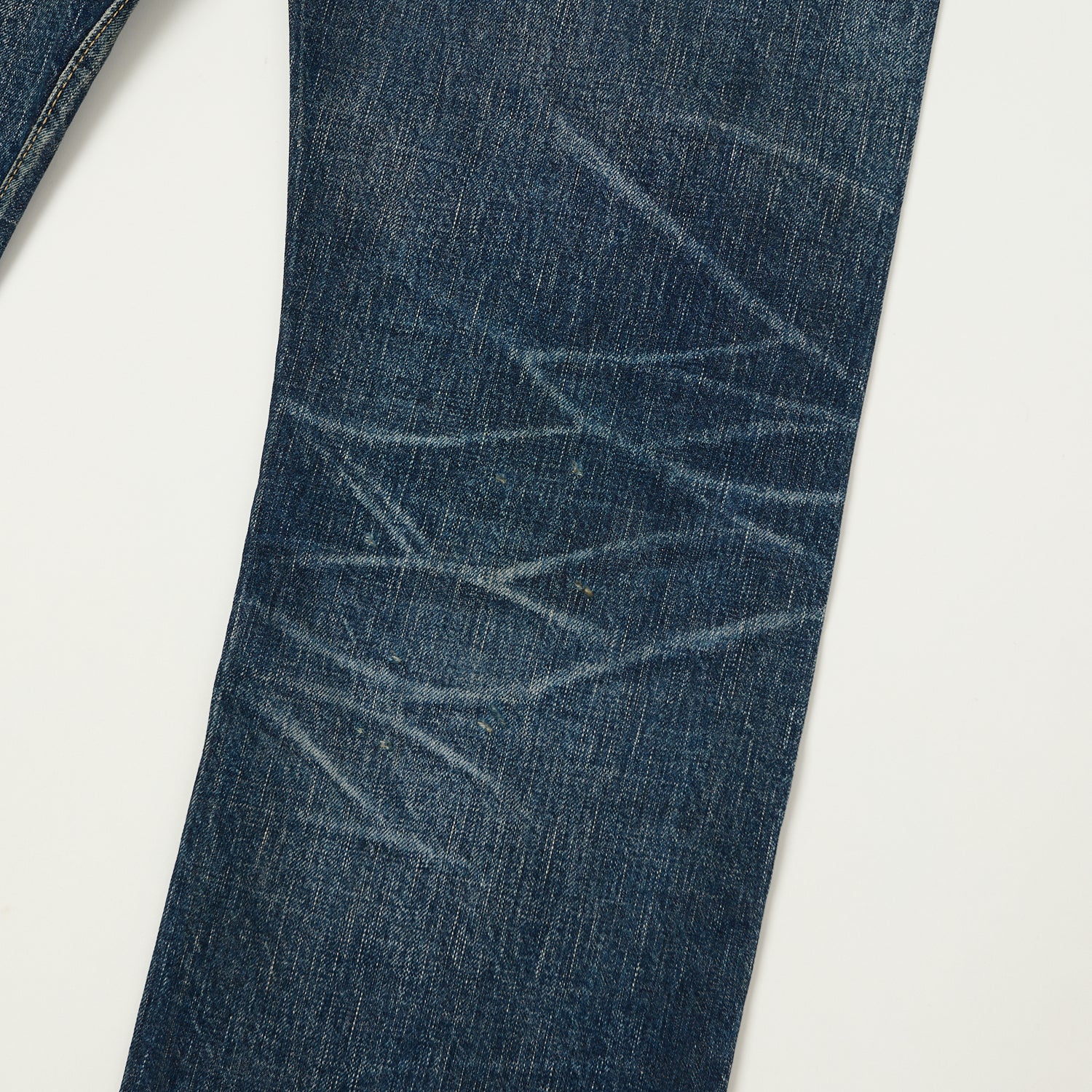 FULLCOUNT S0105 Wide Straight Jean - 'More Than Just Fear' Wash