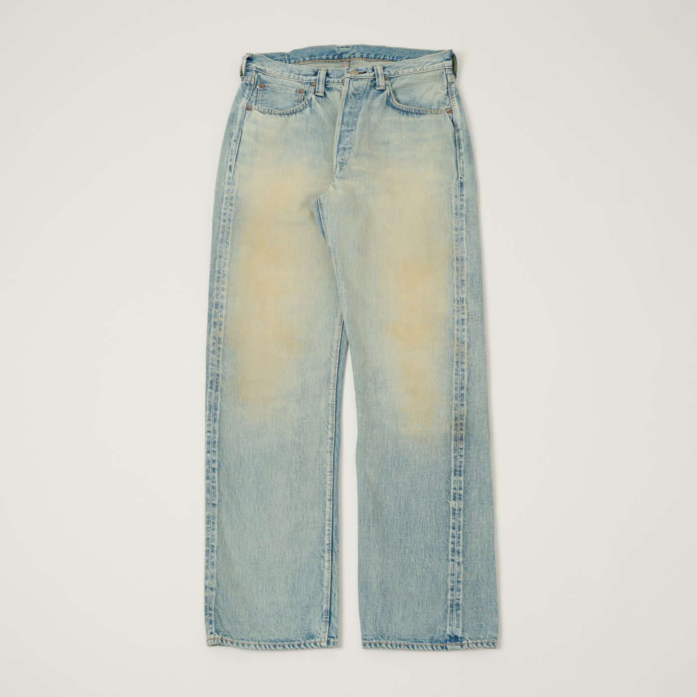 FULLCOUNT 1101 13.7oz Loose Straight Jean - 'Santa Monica' Wash