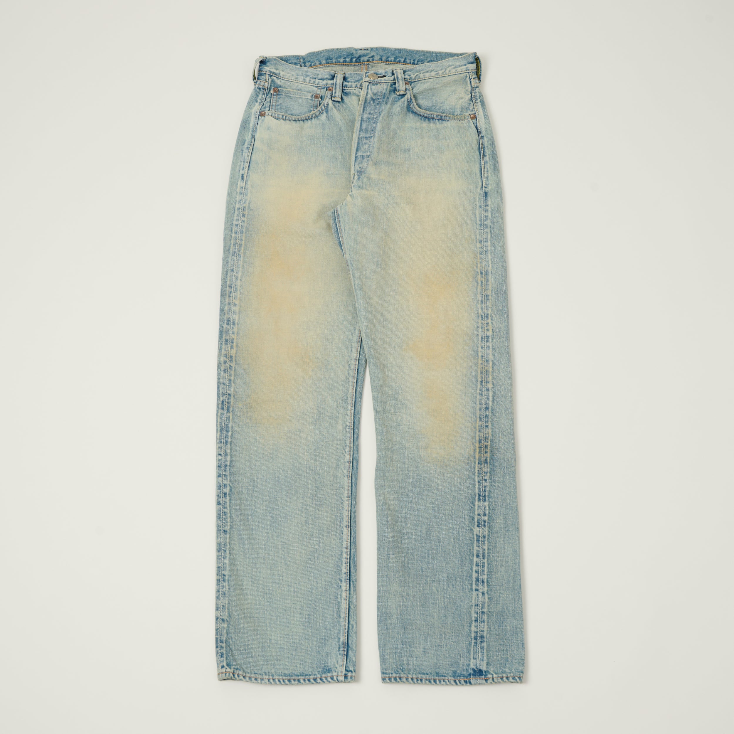 FULLCOUNT 1101 13.7oz Loose Straight Jean - 'Santa Monica' Wash