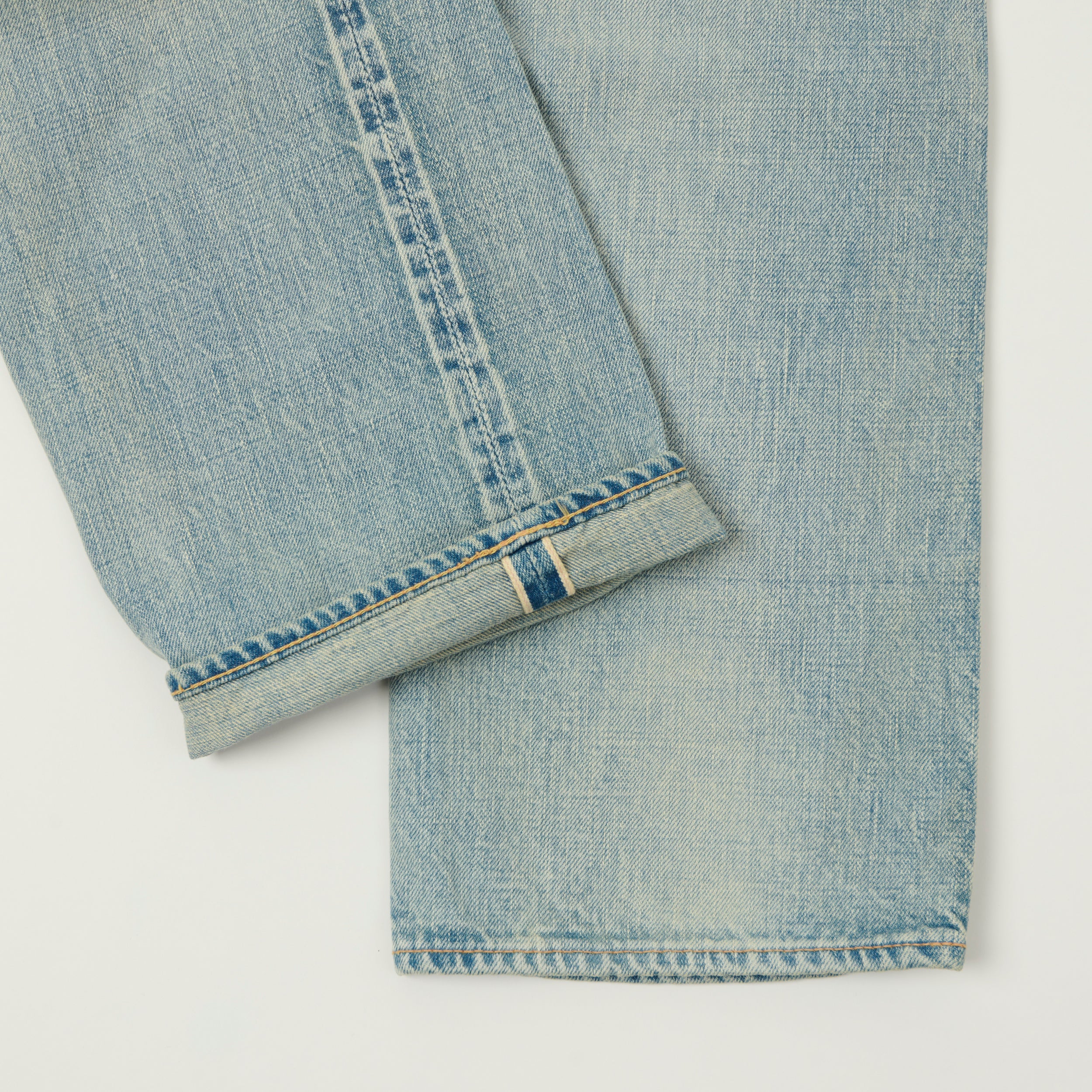 FULLCOUNT 1101 13.7oz Loose Straight Jean - 'Santa Monica' Wash